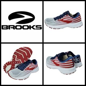 Brooks Launch 6 Stars Stripes Old Glory 4th of Jul